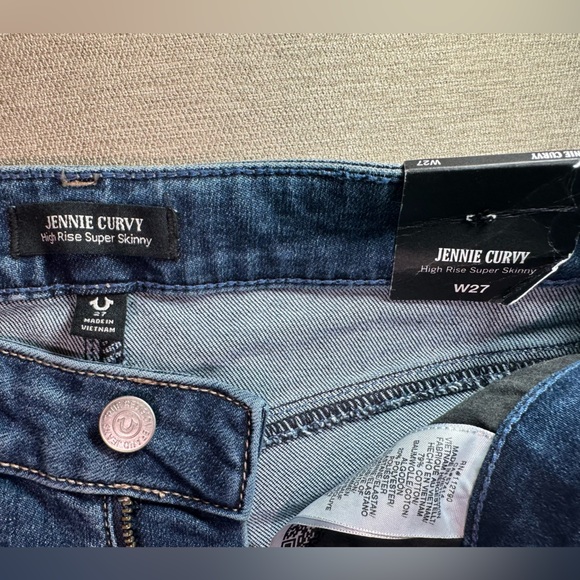 True Religion High rise jeans- SIZE 27 - Picture 3 of 6